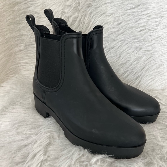 Jeffrey Campbell Chelsea Rainboots - Picture 1 of 8